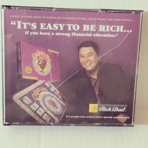 Rich Dad It's Easy To Be Rich 3 CD's